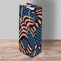 Étoiles et rayures Rouge Bleu américain drapeaux a
