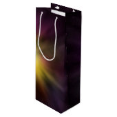 Sac Cadeau Pour Bouteille Explosion de l'oeuvre spatiale numérique Cool Star (Devant Angle)