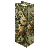 Sac Cadeau Pour Bouteille Fade to Grace - gothique baroque (Dos Angle)