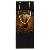 Sac Cadeau Pour Bouteille Faisan, Chasse Royale (Dos)