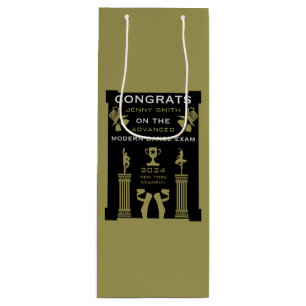 Sac Cadeau Pour Bouteille Félicitations de danse moderne