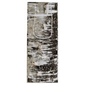 Sac Cadeau Pour Bouteille Fermeture de l'arbre de bouleau (Devant)