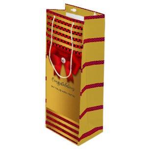 Sac Cadeau Pour Bouteille Fête de crémaillère & Plus-