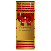 Sac Cadeau Pour Bouteille Fête de crémaillère & Plus- (Devant)