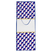 Sac Cadeau Pour Bouteille Fête de la coutume chrétienne d'AUSTRALIE (Dos)