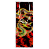 Sac Cadeau Pour Bouteille Feu de dragon incroyable sur Lucky Energy (Dos)