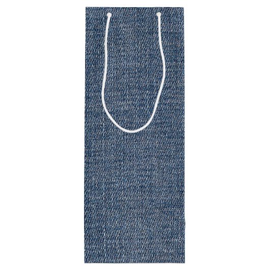 Sac Cadeau Pour Bouteille Figure Anniversaire fille avec verre à vin (Dos)