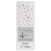 Sac Cadeau Pour Bouteille Fitness Est Ma Passion Drôle Citation Vin (Devant)