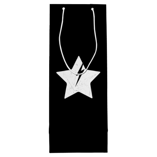 Sac Cadeau Pour Bouteille Flash Star (Dos)