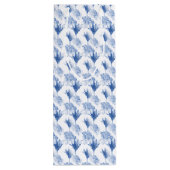 Sac Cadeau Pour Bouteille Fleurs Abstraites Botanique Florale (Dos)