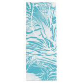 Sac Cadeau Pour Bouteille Fleurs tropicales Abstraites florales (Dos)