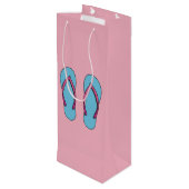 Sac Cadeau Pour Bouteille Flip Flops de plage (Dos Angle)