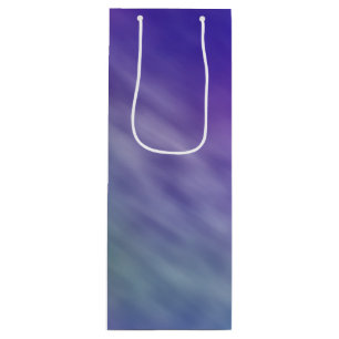 Sac Cadeau Pour Bouteille Fond de ciel profond aux couleurs de l'arc-en-ciel