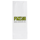Sac Cadeau Pour Bouteille FRESH Glossy Wine Bag (Dos)
