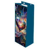 Sac Cadeau Pour Bouteille Galactic Heart of the Universe (Devant Angle)