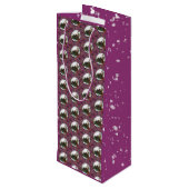 Sac Cadeau Pour Bouteille Gingerbread Man- Sugar Plum (Dos Angle)