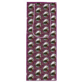 Sac Cadeau Pour Bouteille Gingerbread Man- Sugar Plum (Devant)