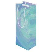 Sac Cadeau Pour Bouteille Glacier (Dos Angle)