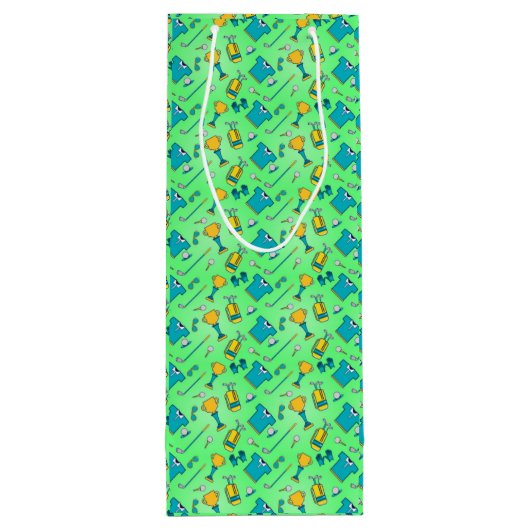 Sac Cadeau Pour Bouteille Golf (Dos)