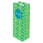 Sac Cadeau Pour Bouteille Golf (Devant Angle)