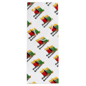 Sac Cadeau Pour Bouteille Happy Kwanzaa (Dos)