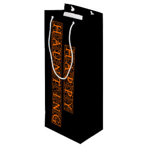 Sac Cadeau Pour Bouteille Heureux