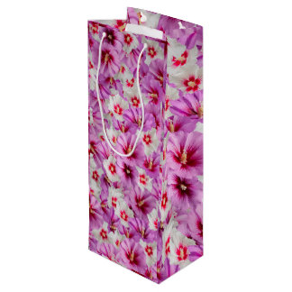 Sac Cadeau Pour Bouteille Hibiscus