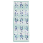Sac Cadeau Pour Bouteille Homards bleus (Dos)