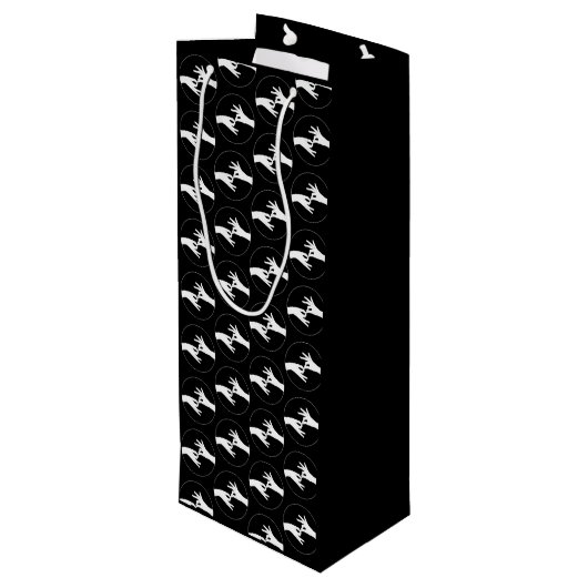 Sac Cadeau Pour Bouteille Interprète (Dos Angle)
