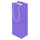 Sac Cadeau Pour Bouteille Jacaranda purple color (Dos Angle)