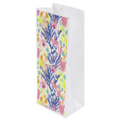 Sac Cadeau Pour Bouteille Jardin surréaliste (Dos Angle)