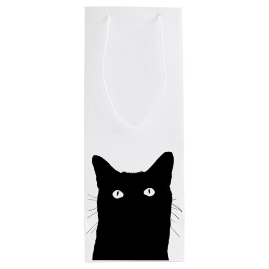 Sac Cadeau Pour Bouteille Je vois le chat cliquer sur pour choisir une (Dos)