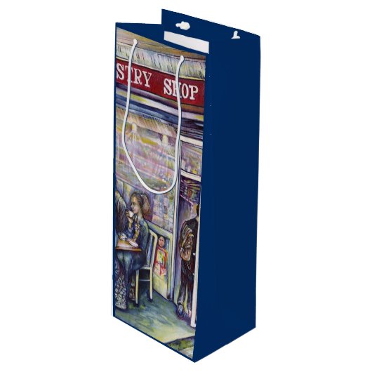 Sac Cadeau Pour Bouteille Jocond (Devant Angle)