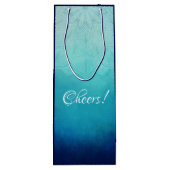 Sac Cadeau Pour Bouteille Joli Mandala Abstrait ! (Dos)