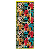 Sac Cadeau Pour Bouteille La Crowd of cats (Devant)