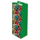 Sac Cadeau Pour Bouteille La Crowd of cats (Devant Angle)