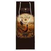 Sac Cadeau Pour Bouteille Le Chasseur (Dos)