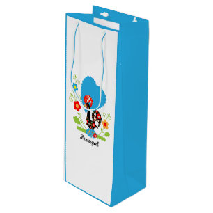 Sac Cadeau Pour Bouteille Le coq portugais