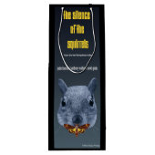 Sac Cadeau Pour Bouteille Le silence des écureuils - une parodie (Dos)