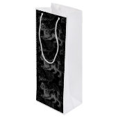 Sac Cadeau Pour Bouteille Leo Constellation Hevelius 1690 sur Black (Dos Angle)