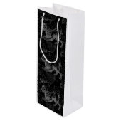 Sac Cadeau Pour Bouteille Leo Constellation Hevelius 1690 sur Black (Devant Angle)