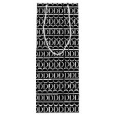 Sac Cadeau Pour Bouteille Lettre initiale D monogramme (Dos)