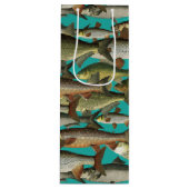 Sac Cadeau Pour Bouteille L'Imaginaire des pêcheurs (Devant)