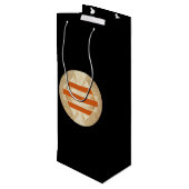 Sac Cadeau Pour Bouteille Logo de Nikias (Dos Angle)