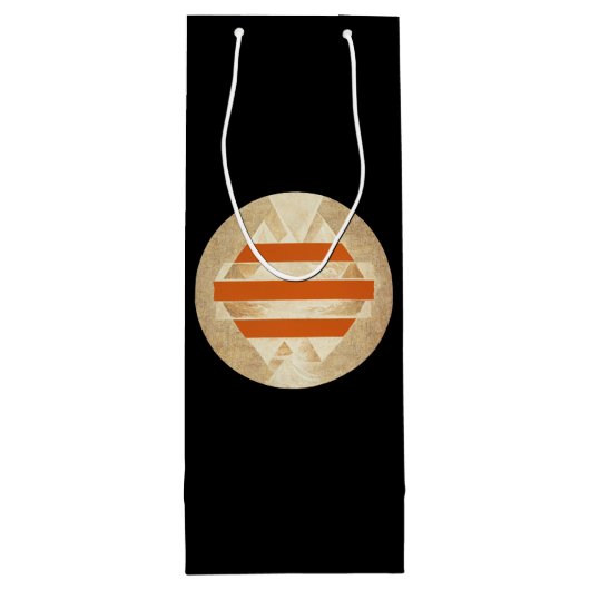 Sac Cadeau Pour Bouteille Logo Nikias (Dos)