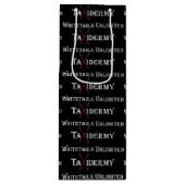 Sac Cadeau Pour Bouteille Logo Taxidermy (Devant)