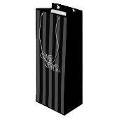 Sac Cadeau Pour Bouteille M. et Mme Mari Femme Ses Nouvelles Mauvaises Hères (Dos Angle)