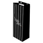 Sac Cadeau Pour Bouteille M. et Mme Mari Femme Ses Nouvelles Mauvaises Hères (Devant Angle)