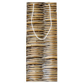 Sac Cadeau Pour Bouteille Macro du panier (Dos)