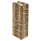 Sac Cadeau Pour Bouteille Macro du panier (Devant Angle)